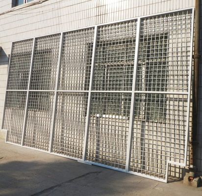 화학적 부식 저항성 FRP 격자 안전 울타리 시스템