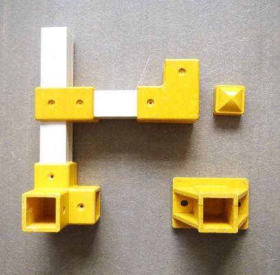 자외선 보호 유리 섬유 FRP 손잡이 장착 / 팔꿈치 / 기본 / 티 / 크로스 커넥터 36mm 50mm