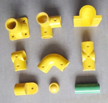 50mm FRP 둥근 핸들 커넥터 유리섬유 핸들 액세서리 자외선 보호