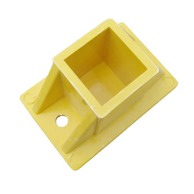 펄트루레이드 50mm 정면 튜브 FRP 핸들레일 울타리 포스트 베이스