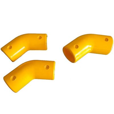 자외선 보호 FRP 팔꿈치 장착장치 50mm 둥근 파이프 핸들레일 / 울타리 / 경비용
