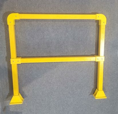 노란색 50mm FRP 3 Way 4 Way Fittings/Connector for Square Round Fiberglass Fence/Handrail 액세서리