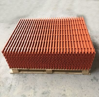 FRP 그레이팅 통로 38mm 펄트루드 페놀 그레이트 및 방화 retardant 유리 섬유