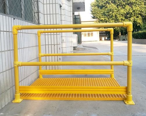 산업용 디자인 바닥에 설치된 50MM 원형 FRP 손잡이