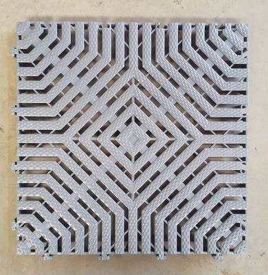 40x40x3.0cm 두꺼운 PP 플라스틱 융합 매트 실내 차 세탁 가리지 바닥 덮개