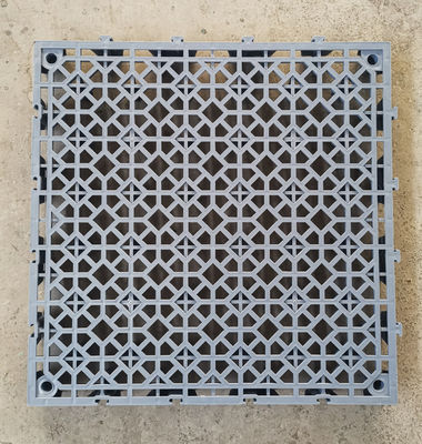 40x40x4.0cm PP 접목 플라스틱 매트 자동차 세탁 및 차고 바닥 덮개