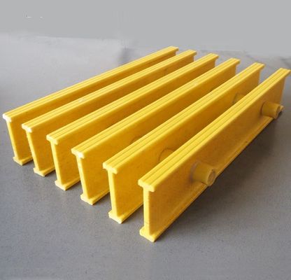 가벼운 용량 계단용 FRP 펄트루드 유리섬유 플라스틱 계단 Grating