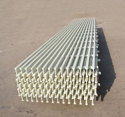 25mm 38mm GFRP 유리섬유 펄트루드 FRP 바닥 격자