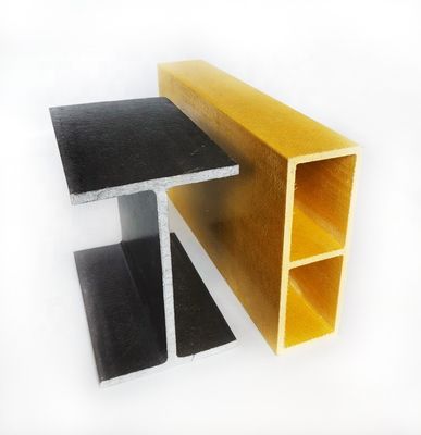 1m에서 11.6m까지 FRP 지붕 트러스 및 펄린 빔을위한 유리 섬유 지붕 지원 구조