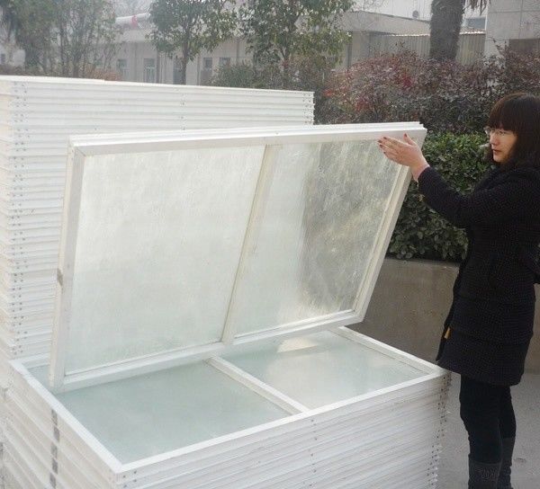 산업에서 화학적 진열 저항을 위한 지원 막대기 장착 GFRP 창문막