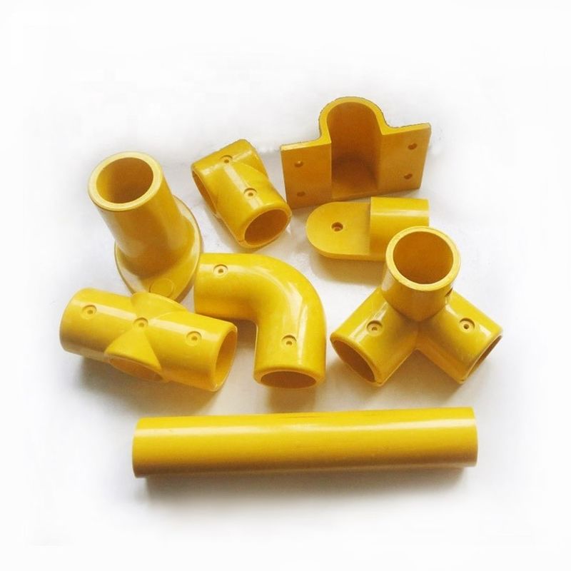 자외선 보호 유리 섬유 FRP 손잡이 장착 / 팔꿈치 / 기본 / 티 / 크로스 커넥터 36mm 50mm