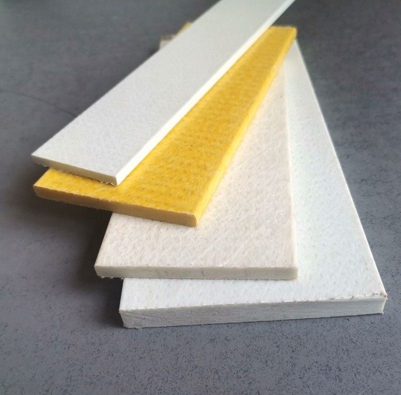 80mmx10mm FRP 평면 막대 GFRP 스트립 구조적 무결성을 향상