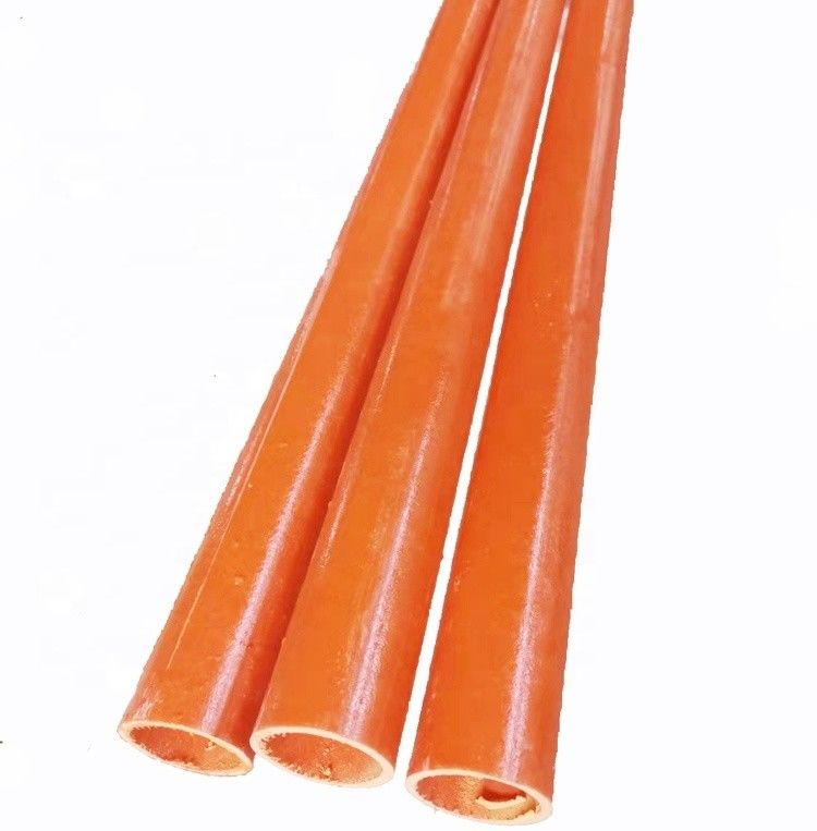 50mm GFRP FRP 유리섬유 스캐폴딩 프로파일 길이 1m-11.6m 단열 포함