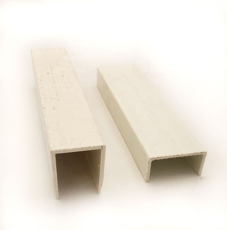 고강도 30mm FRP U 모양 슬롯 보드 엣지 보호 사용자 정의 절단 서비스