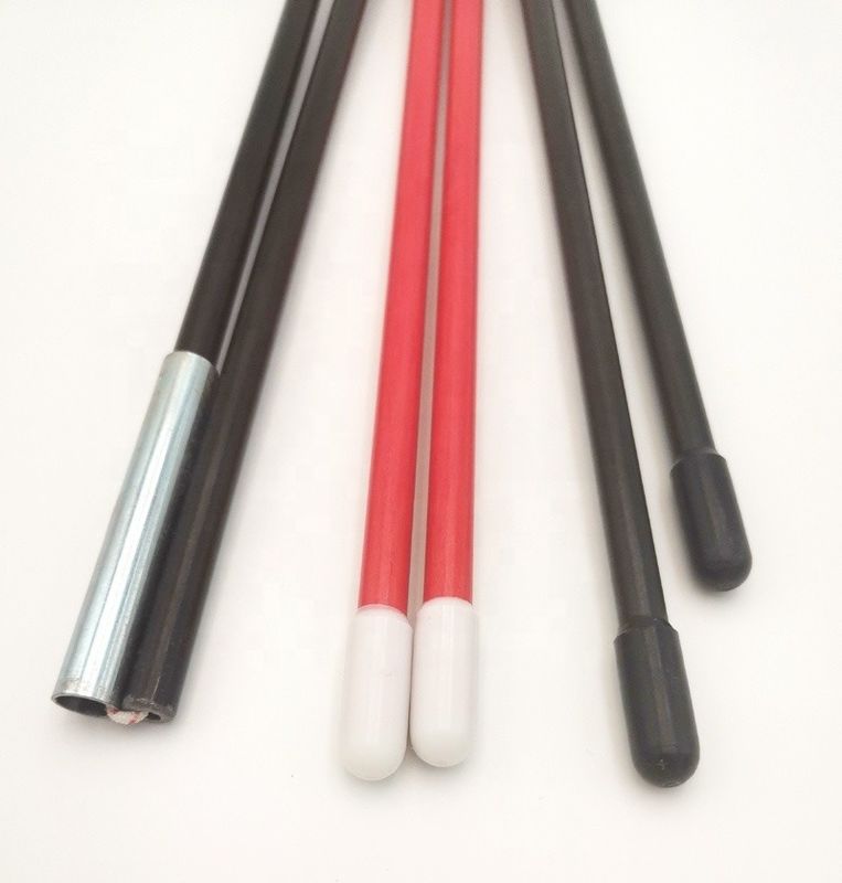 사용자 정의 색상 7.9mm 9.5mm 11mm 유리섬유 텐트 스탠드 GFRP FRP 플라스틱 텐트 스탠드 부드럽다